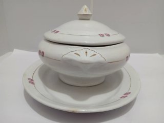 Lote Sopera y Bandeja Porcelana CIL 640513926