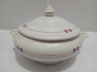 Lote Sopera y Bandeja Porcelana CIL 640513926