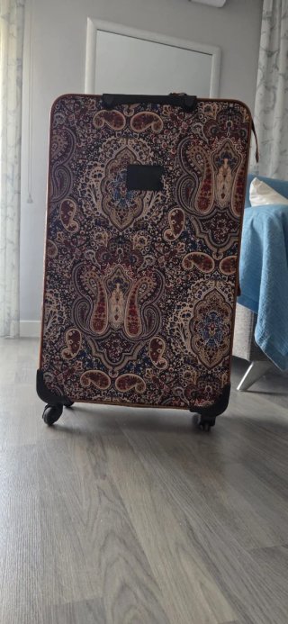 Maleta grande estampado paisley