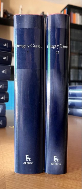 Libros Ortega y Gasset (2 tomos) Gredos