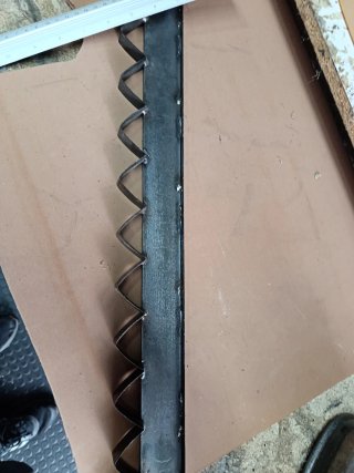 Troquel forma de zigzag