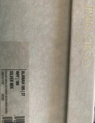 Sandalias Jimmy Choo Talla 37 Oro/Plata