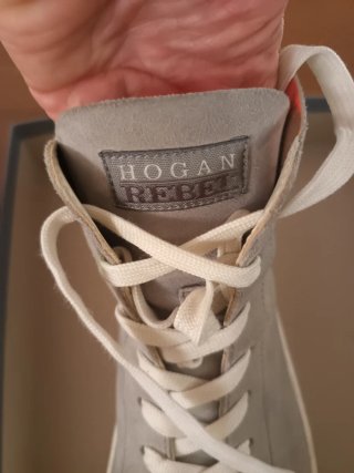 Scarpe Hogan Rebel grigie