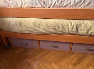 Cama nido con colchón seminuevo