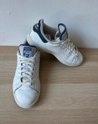 Adidas Stan Smith blancas y azules