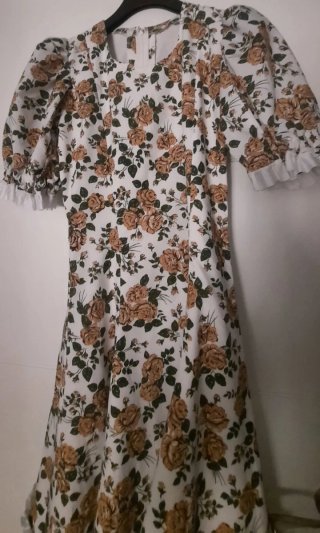 Traje de flamenca con volantes