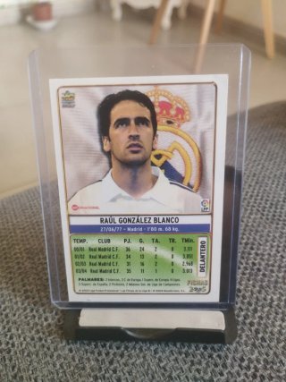Cromo Raúl Madrid Temporada 2004-05