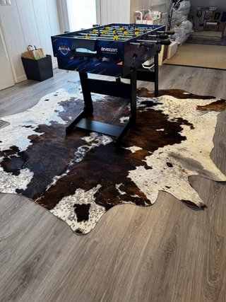 Alfombra de piel de vaca original