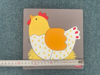 Puzzle Madera Goula Gallina y Pollito
