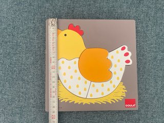 Puzzle Madera Goula Gallina y Pollito