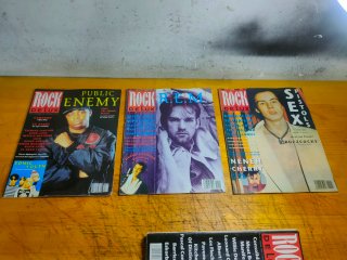 LOTE 11 REVISTAS ROCK DE LUX 1992 Y 1 SPIRAL 1996
