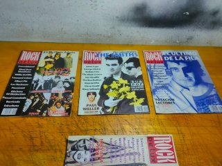 LOTE 11 REVISTAS ROCK DE LUX 1992 Y 1 SPIRAL 1996