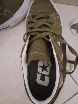 Converse verdes talla 38