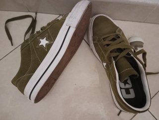 Converse verdes talla 38