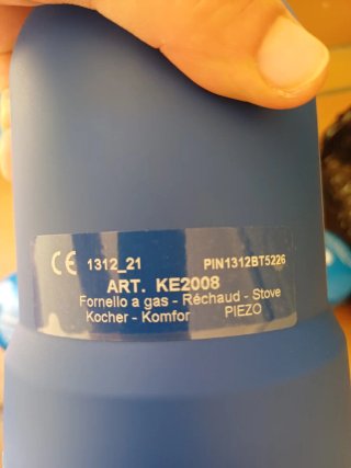 Campingaz Kemper con 6 cartucce