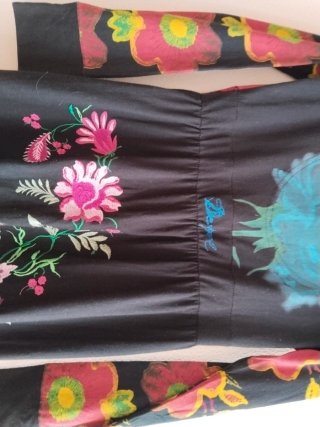 Vestido Desigual Talla M Multicolor