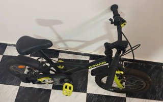 Bicicleta Infantil B'Twin Dark Hero 500 16