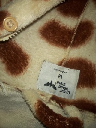 Pijama/Disfraz Jirafa Talla M