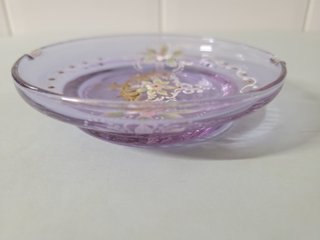 Cenicero Cristal Murano Vintage Morado