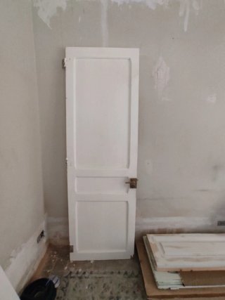Puerta madera maciza clásico /  modernista