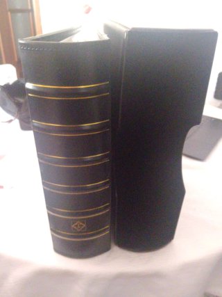 Álbum Leuchtturm Grande Giant Negro