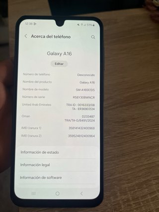 Samsung A16 128 GB