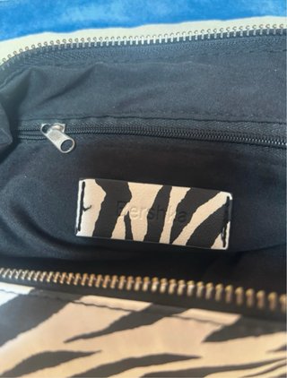 Bolso estampado cebra