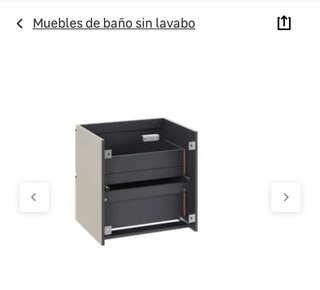 Mueble de baño suspendido NUEVO