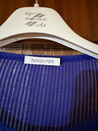 Canotta Patrizia Pepe blu