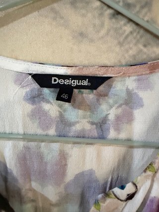 Vestido estampado floral talla única