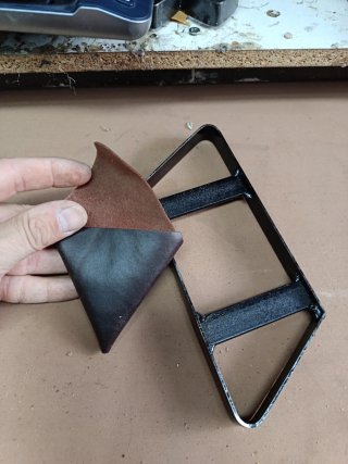 Troquel para monedero de cuero