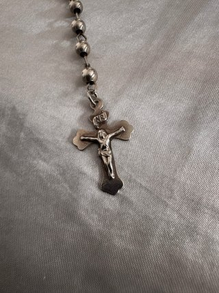 Rosario Cadena Plata 925 Sterling Silver Original