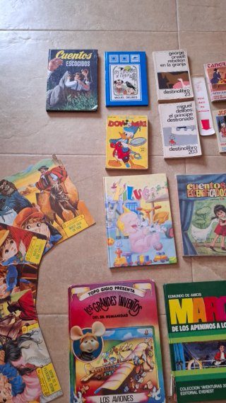 Lote de libros niños niñas
