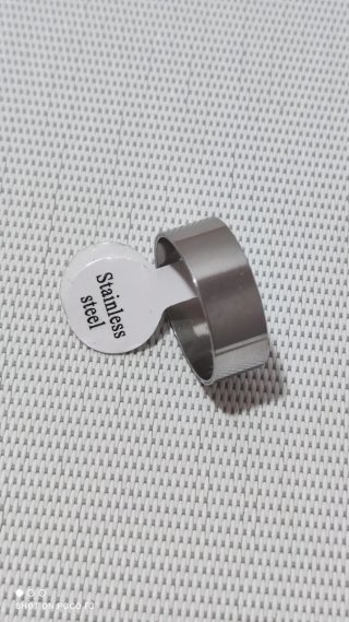 Anillo Acero Inoxidable Talla 17.3 mm