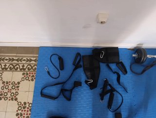 Gimnasio casero COMPLETO!