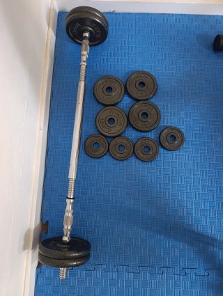 Gimnasio casero COMPLETO!