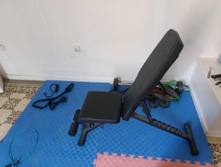 Gimnasio casero COMPLETO!