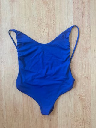 Body azul espalda descubierta Talla S