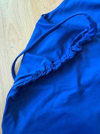 Body azul espalda descubierta Talla S