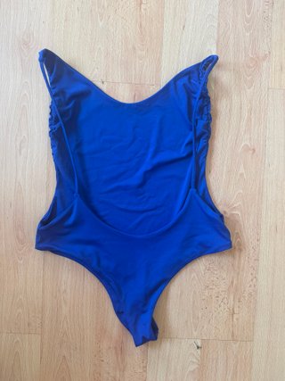 Body azul espalda descubierta Talla S