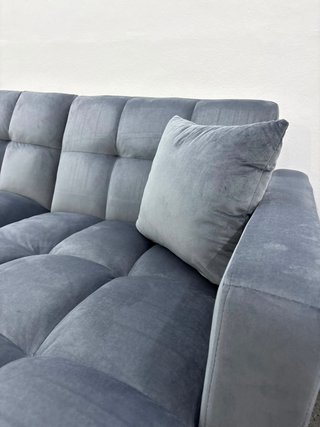 Sofá CHAISE LONGUE Cama Terciopelo NUEVO