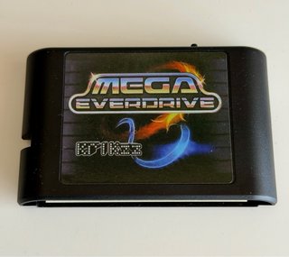 Console Sega Mega Drive + Everdrive