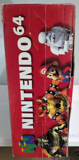Console Nintendo 64 con scatola