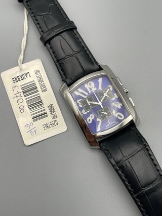 Reloj Laurens Cronógrafo Azul y Plateado de Cuarzo