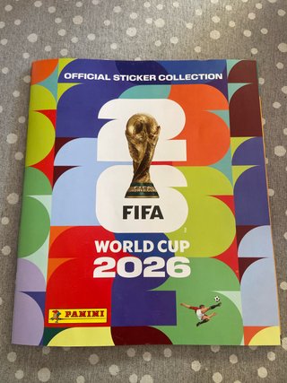 Álbum Cromos Mundial FIFA 2026 Panini sin estrenar
