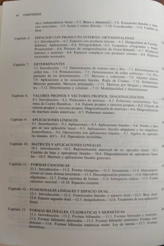 Algebra lineal