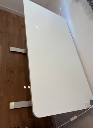 Escritorio elevable ASSENTOFT blanco