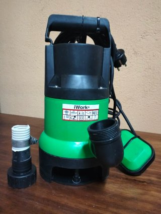 Bomba de aguas sucias 550W iWork