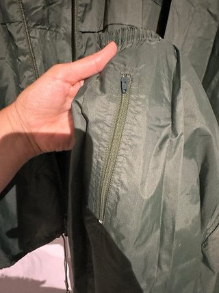 Chubasquero dos piezas verde