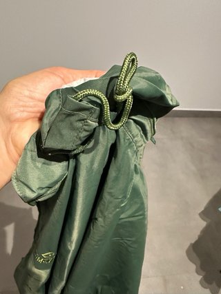 Chubasquero dos piezas verde